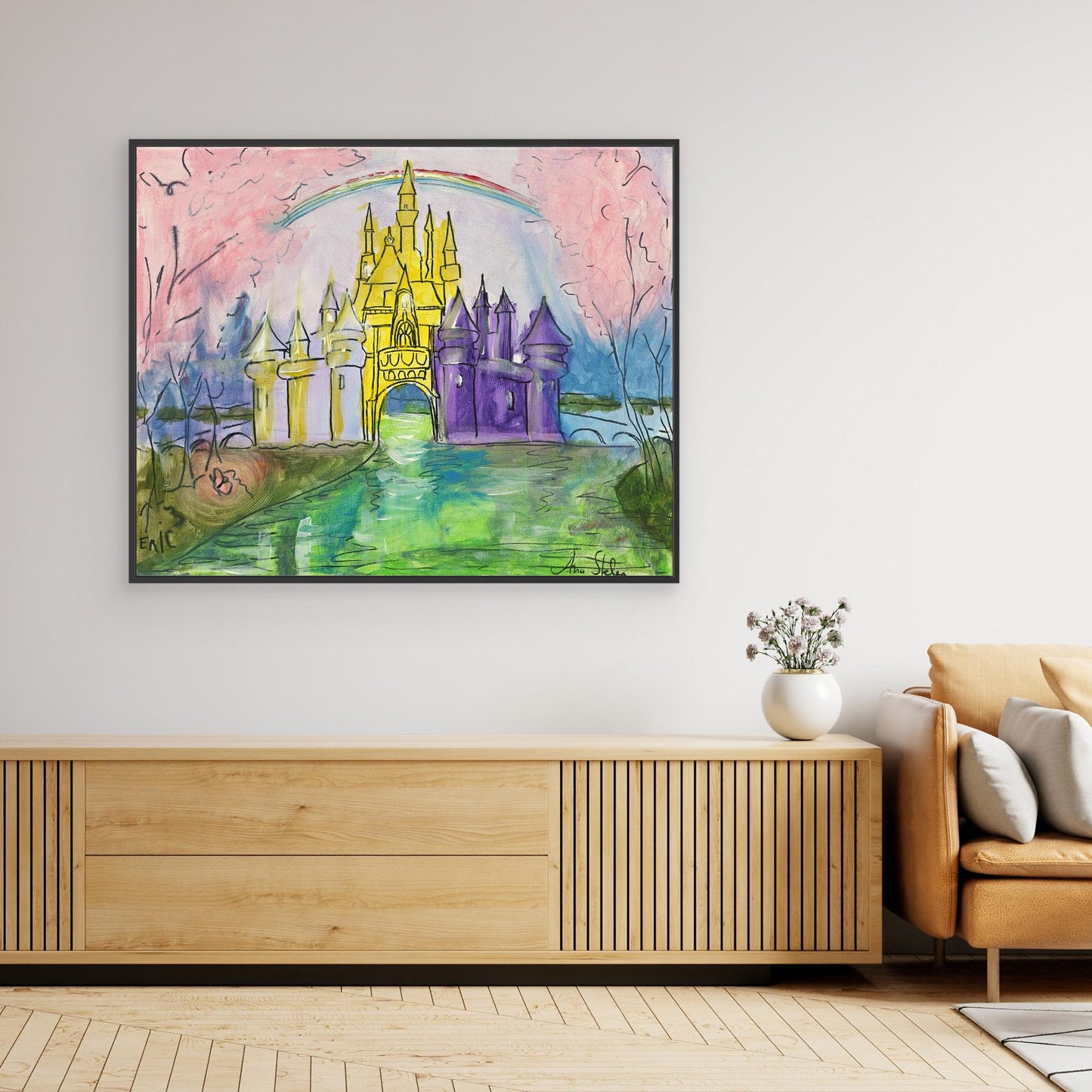 Art Print - Childhood Dream Castle