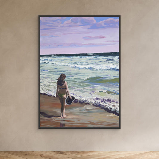 Art Print - Helen and the sea