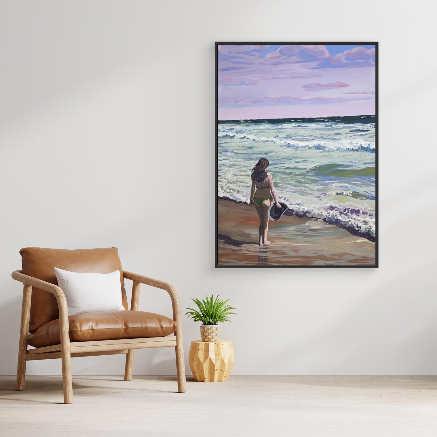 Art Print - Helen and the sea