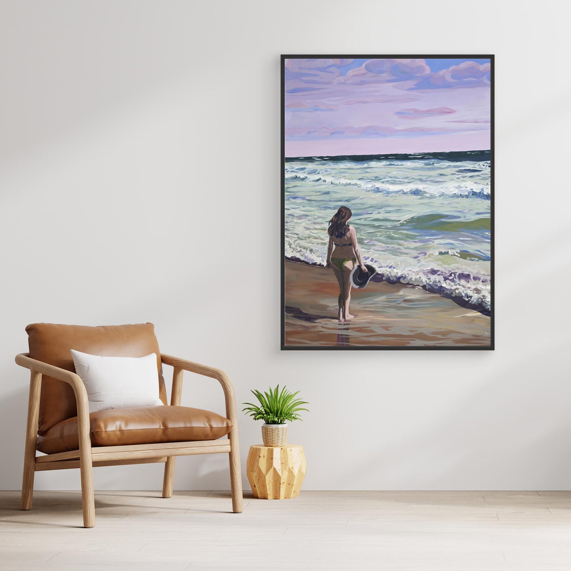 Art Print - Helen and the sea