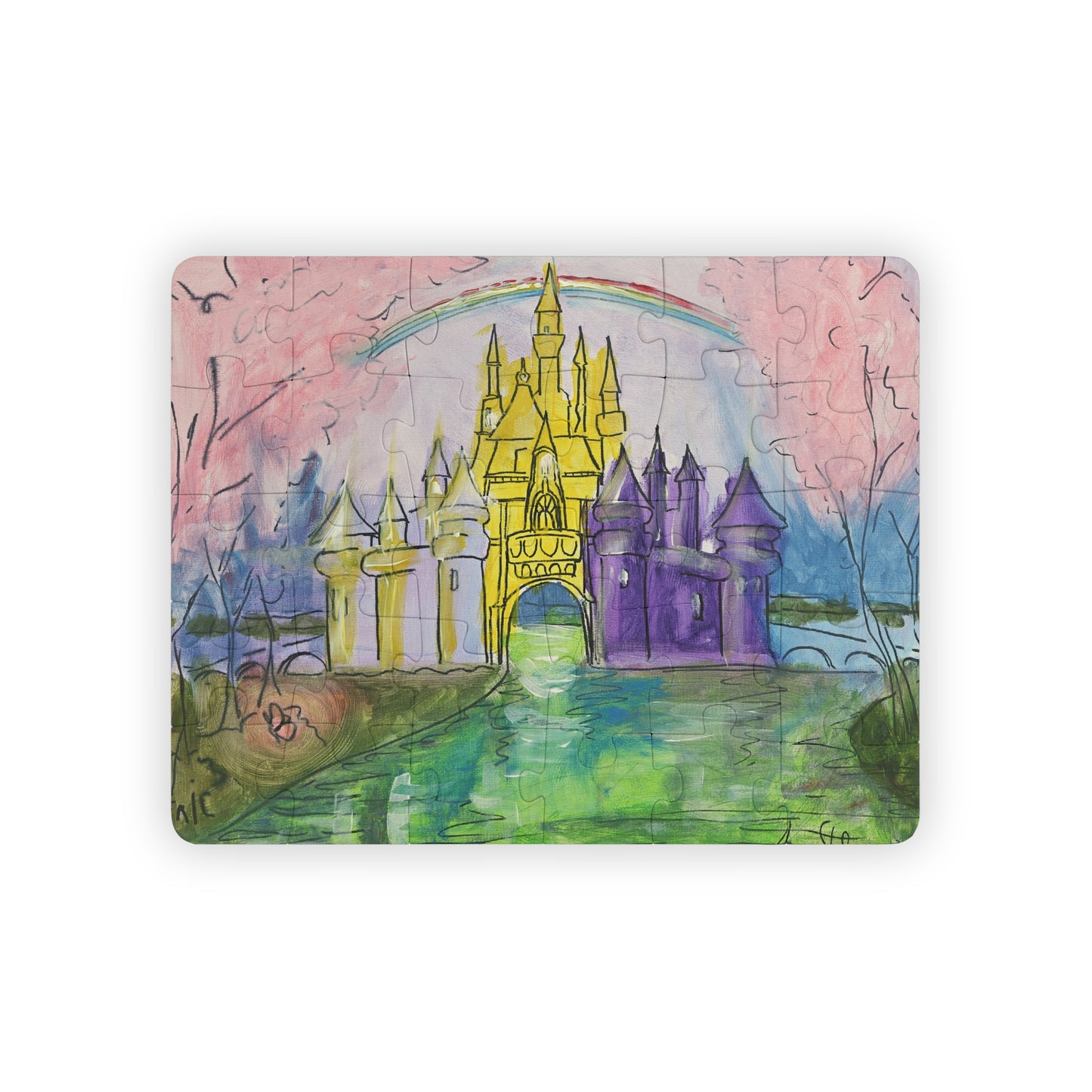 Puzzle for Kids, 30-Piece |  Childhood Dream Castle