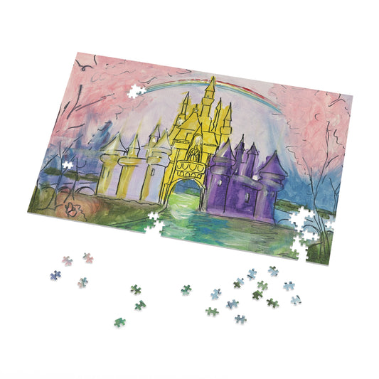 Puzzle in Tin Box, 1000-Piece | Childhood Dream Castle