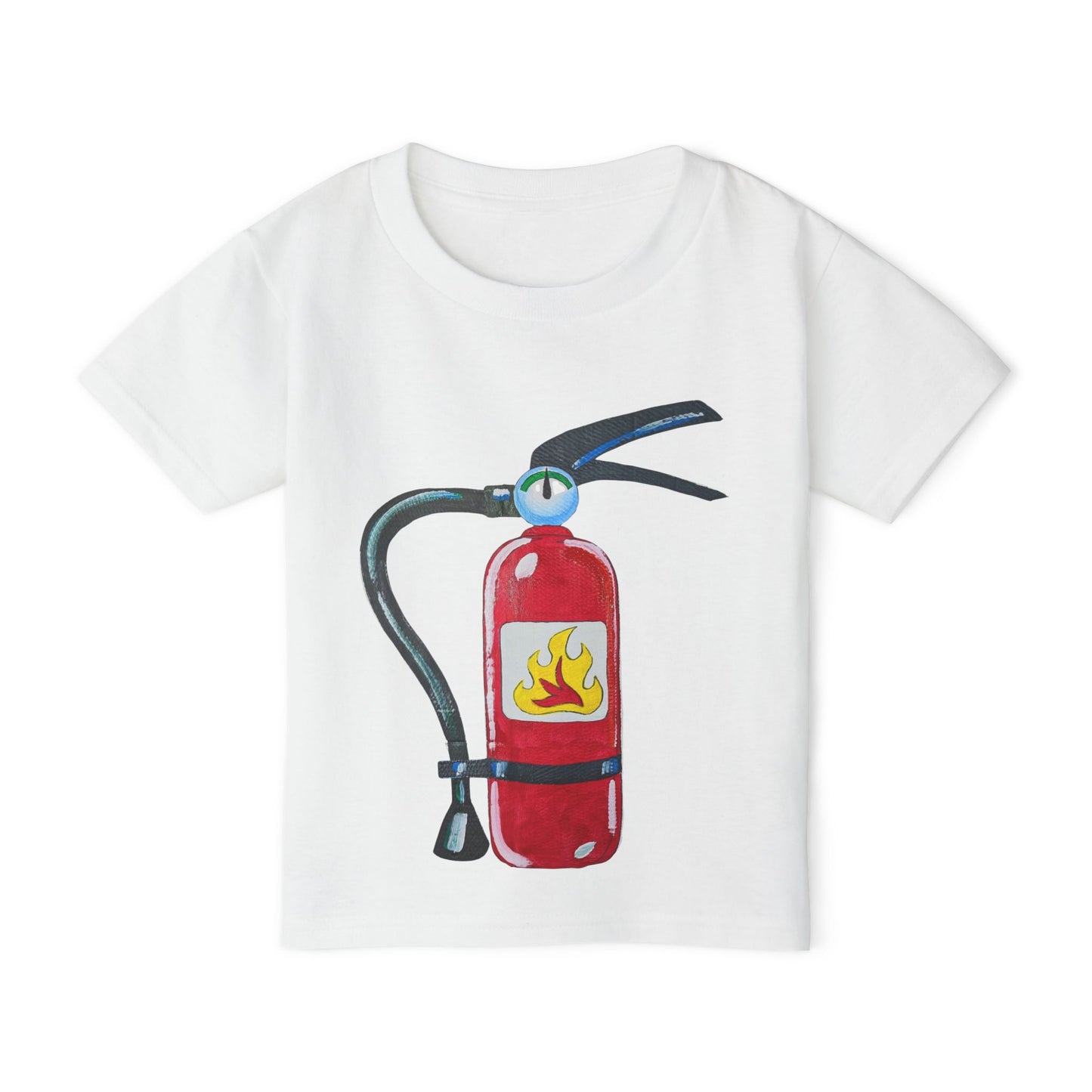Toddler T-Shirt — 'Die kleine Löschbande' Fire Extinguisher Design