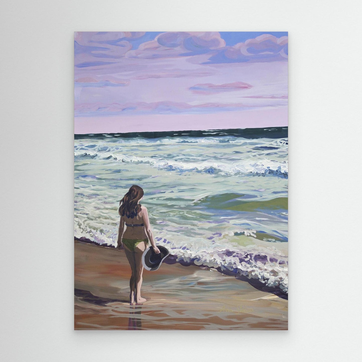 Art Print - Helen and the sea