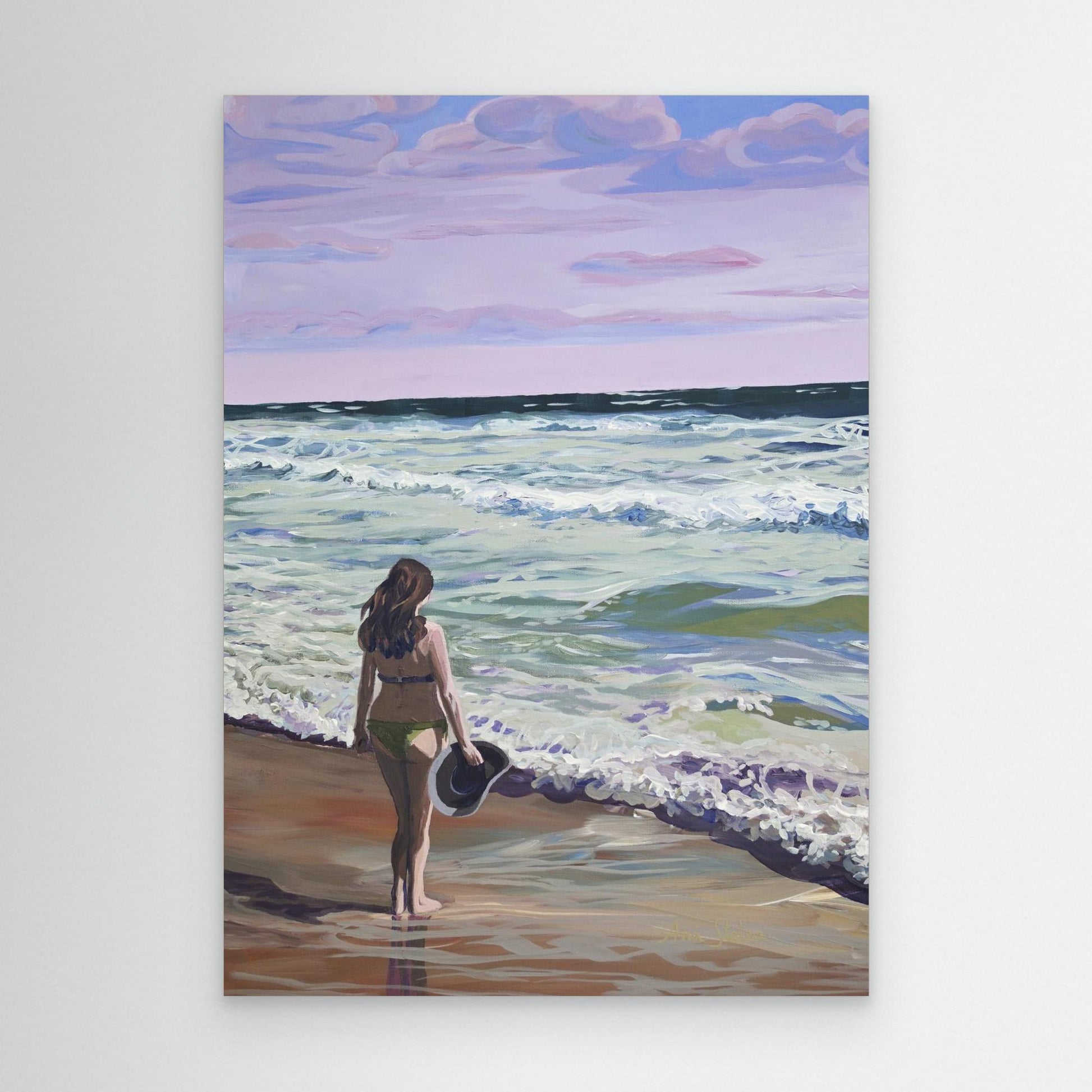 Art Print - Helen and the sea