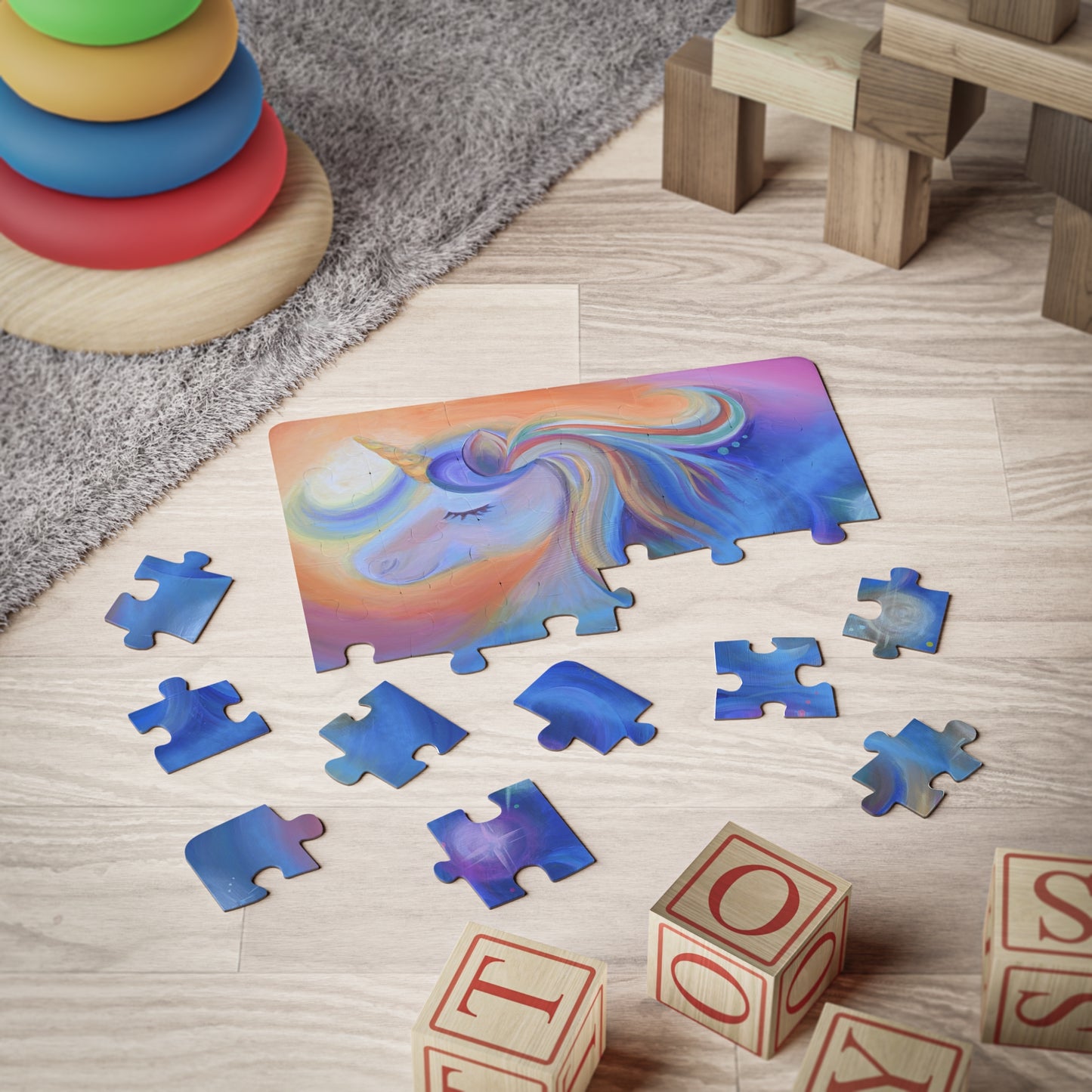 Puzzle for Kids, 30-Piece | Sweet Dreams Unicorn