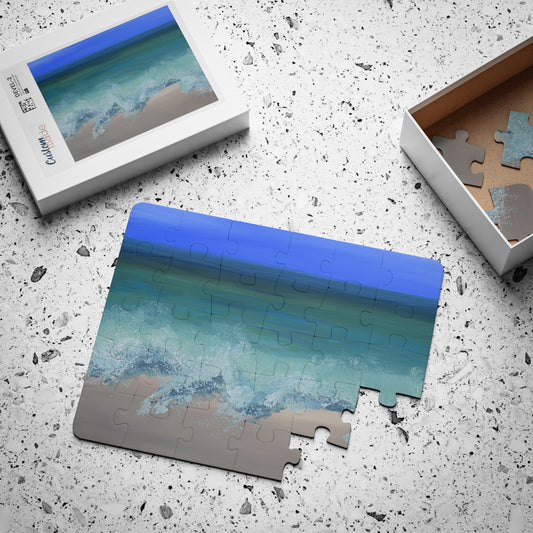 Puzzle for Kids, 30-Piece | Ocean Waves on Vacation