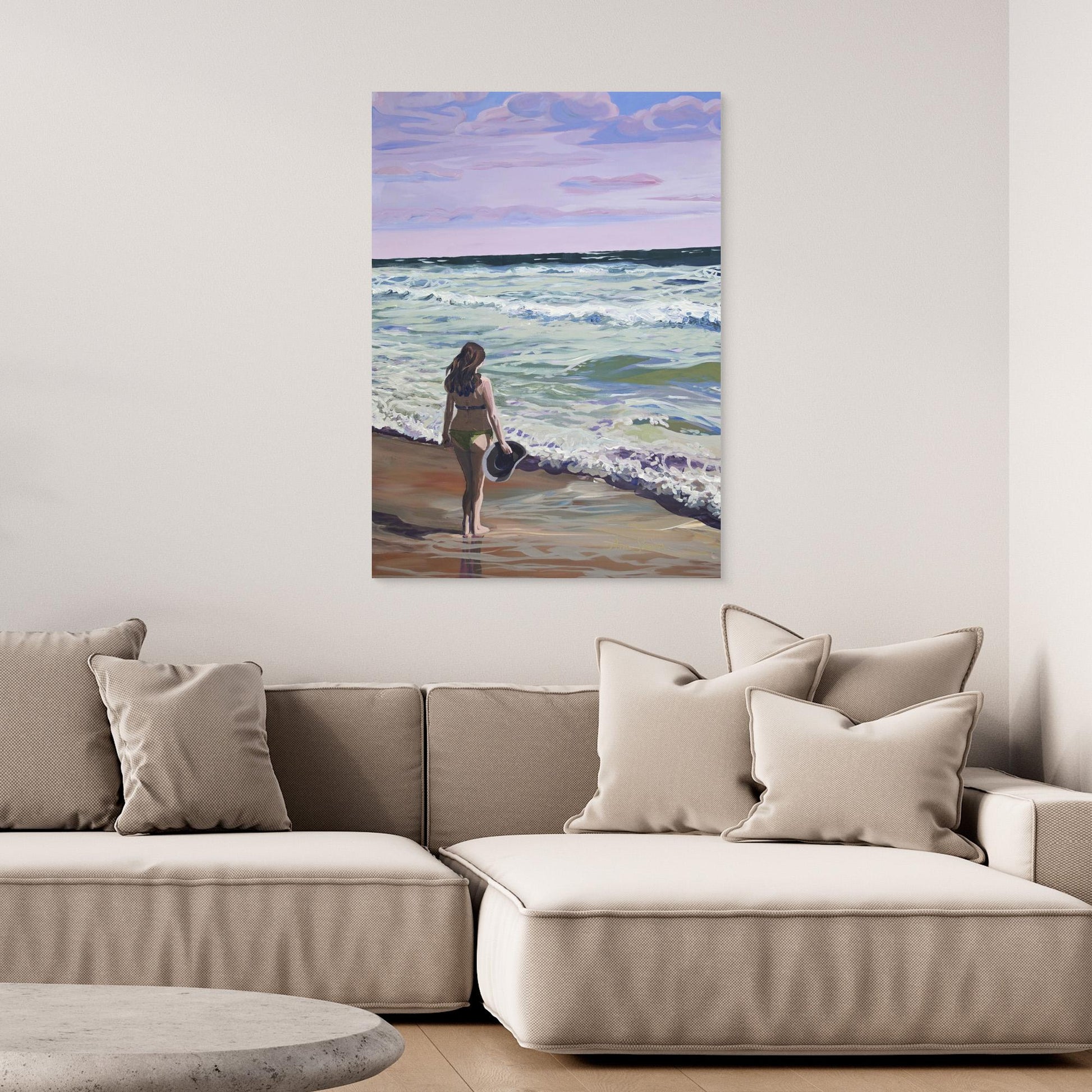 Art Print - Helen and the sea