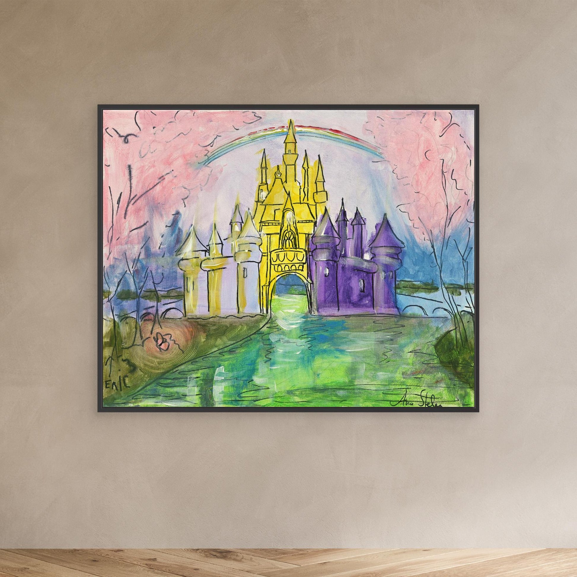 Art Print - Childhood Dream Castle
