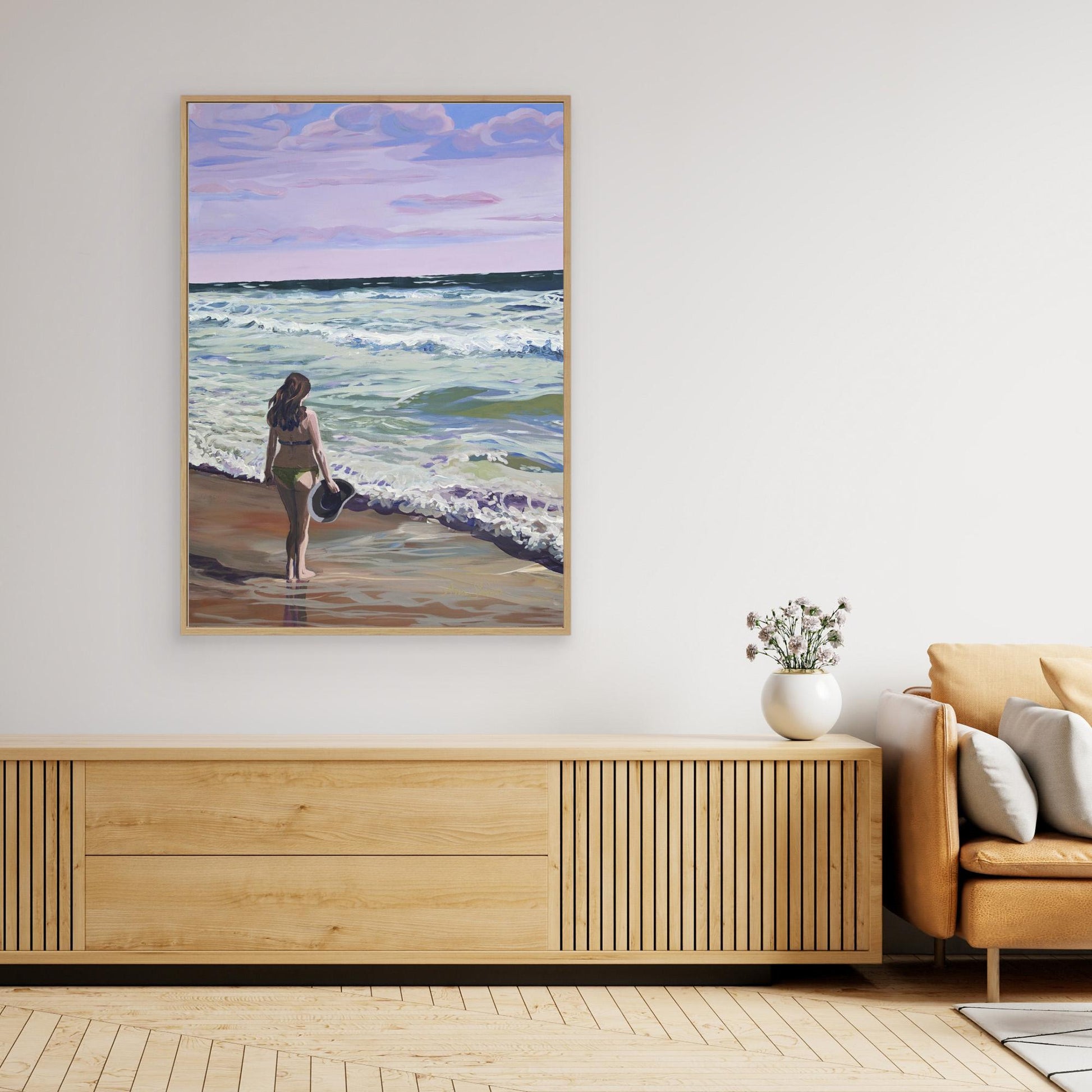Art Print - Helen and the sea