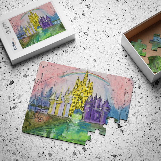 Puzzle for Kids, 30-Piece |  Childhood Dream Castle