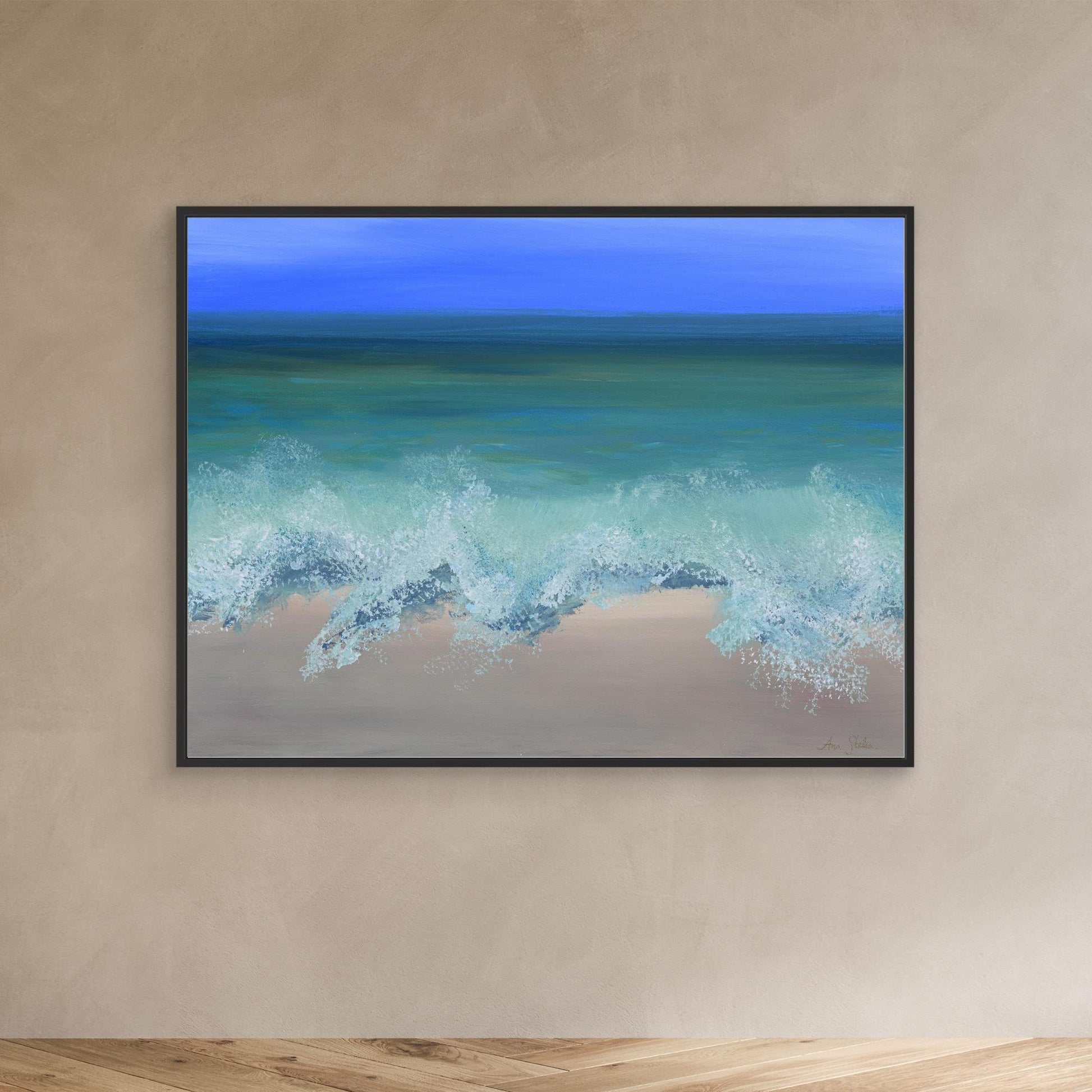 Art Print - Ocean Waves on Vacation