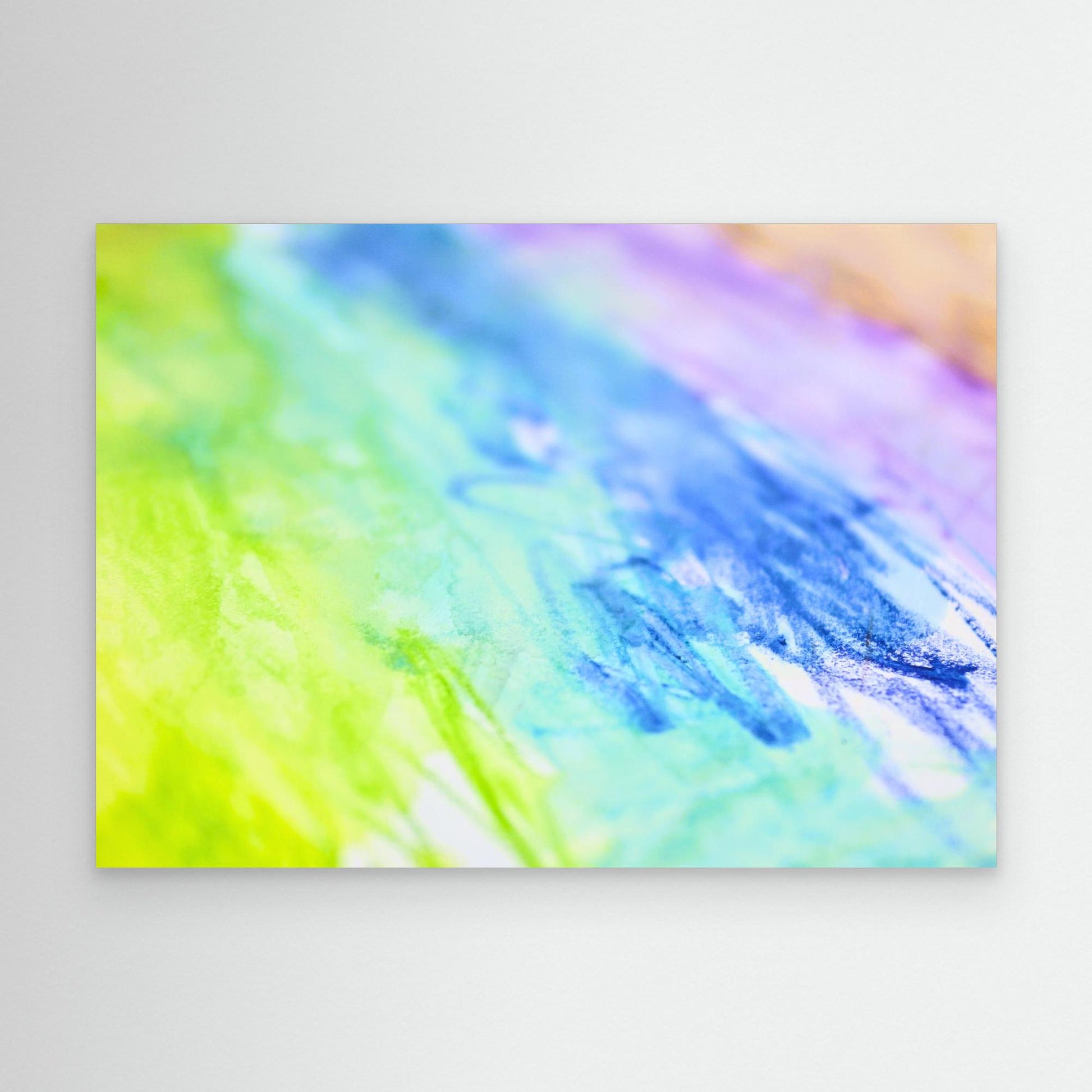 Art Print - Fantasy Rainbow Scribble 