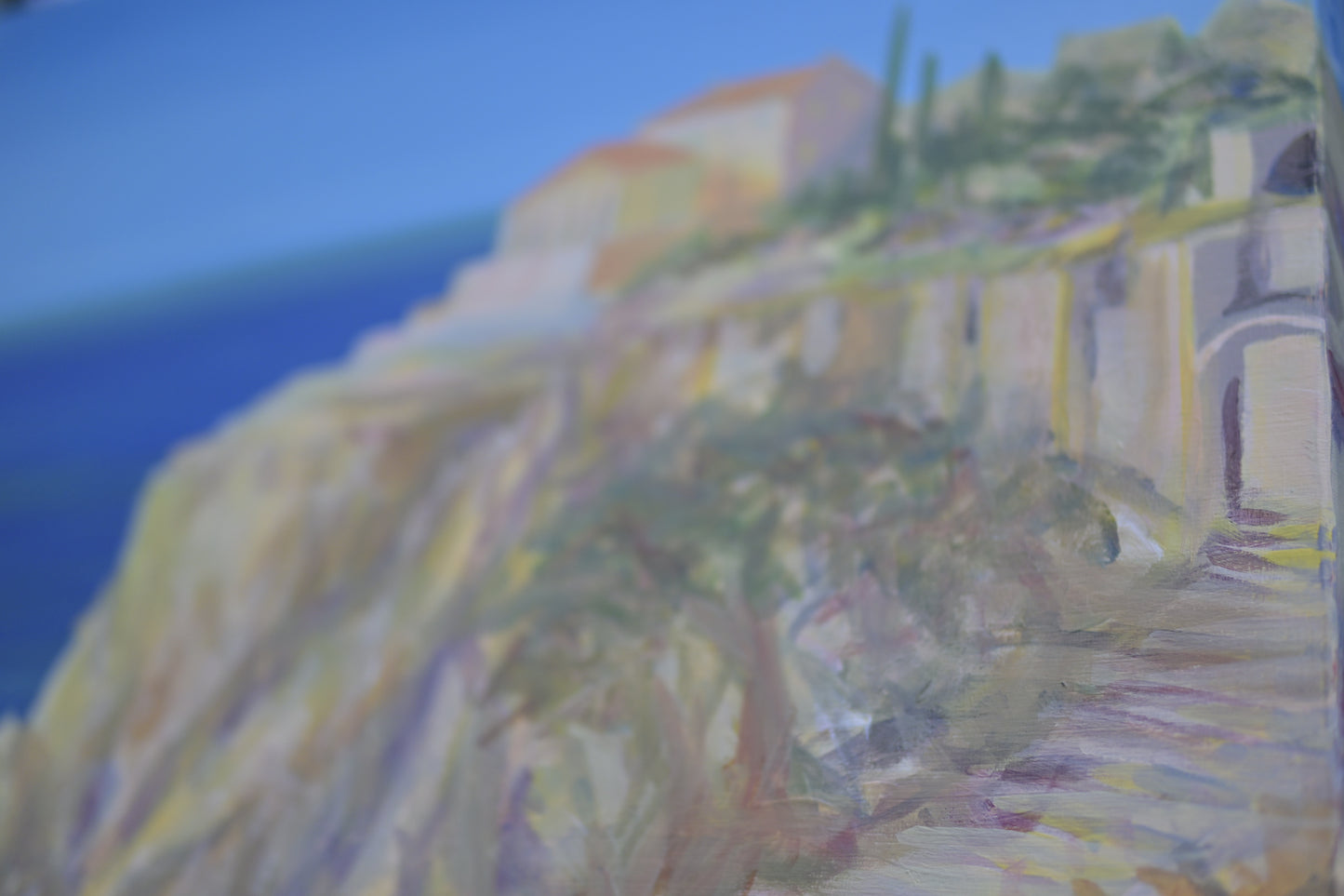 Original acrylic painting "Greek Summer"