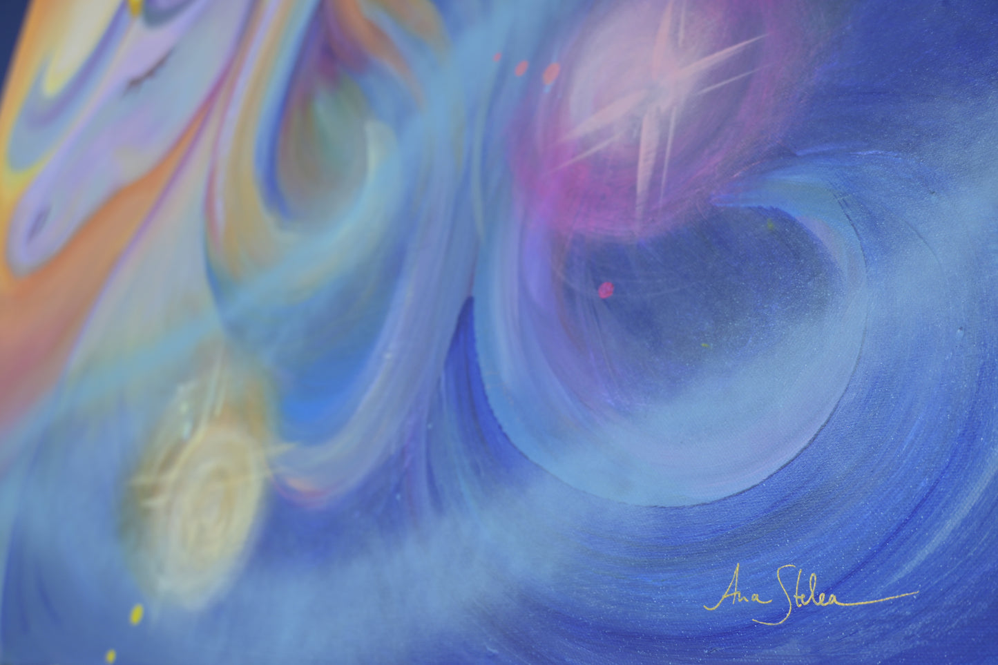 Original acrylic painting "Sweet Dreams Unicorn "