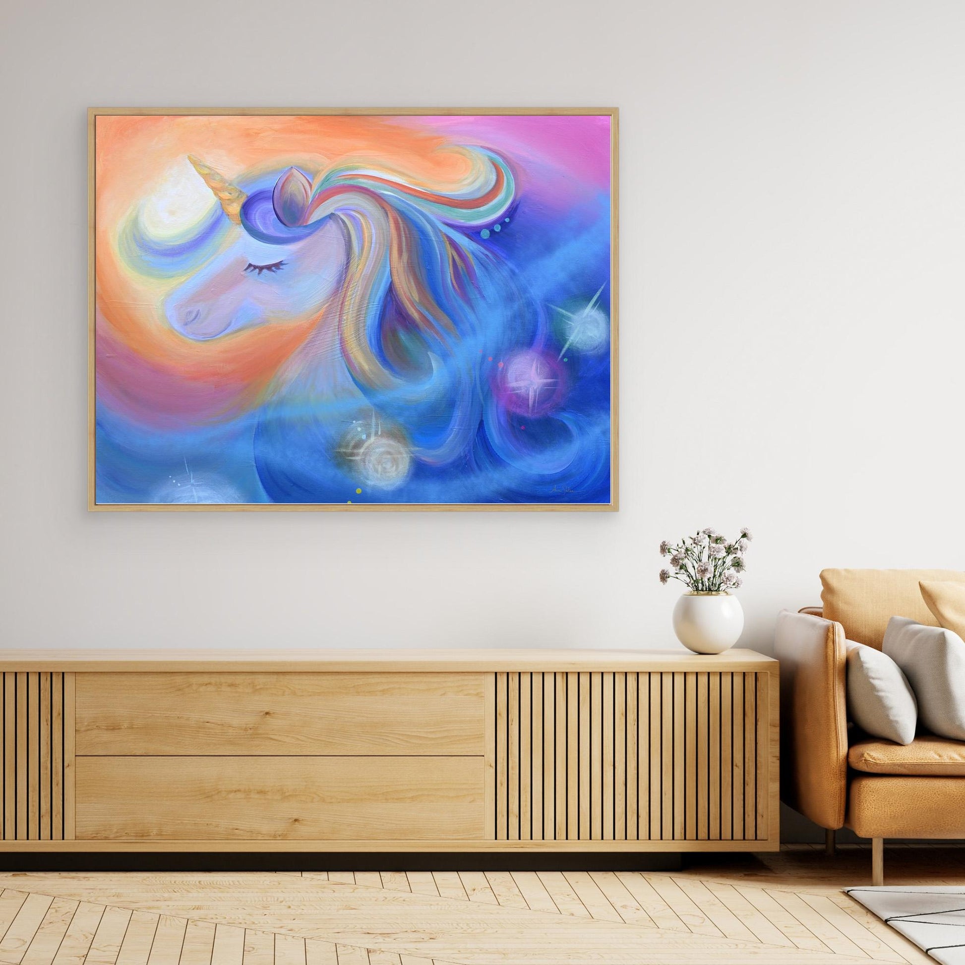 Art Print - Sweet dreams unicorn