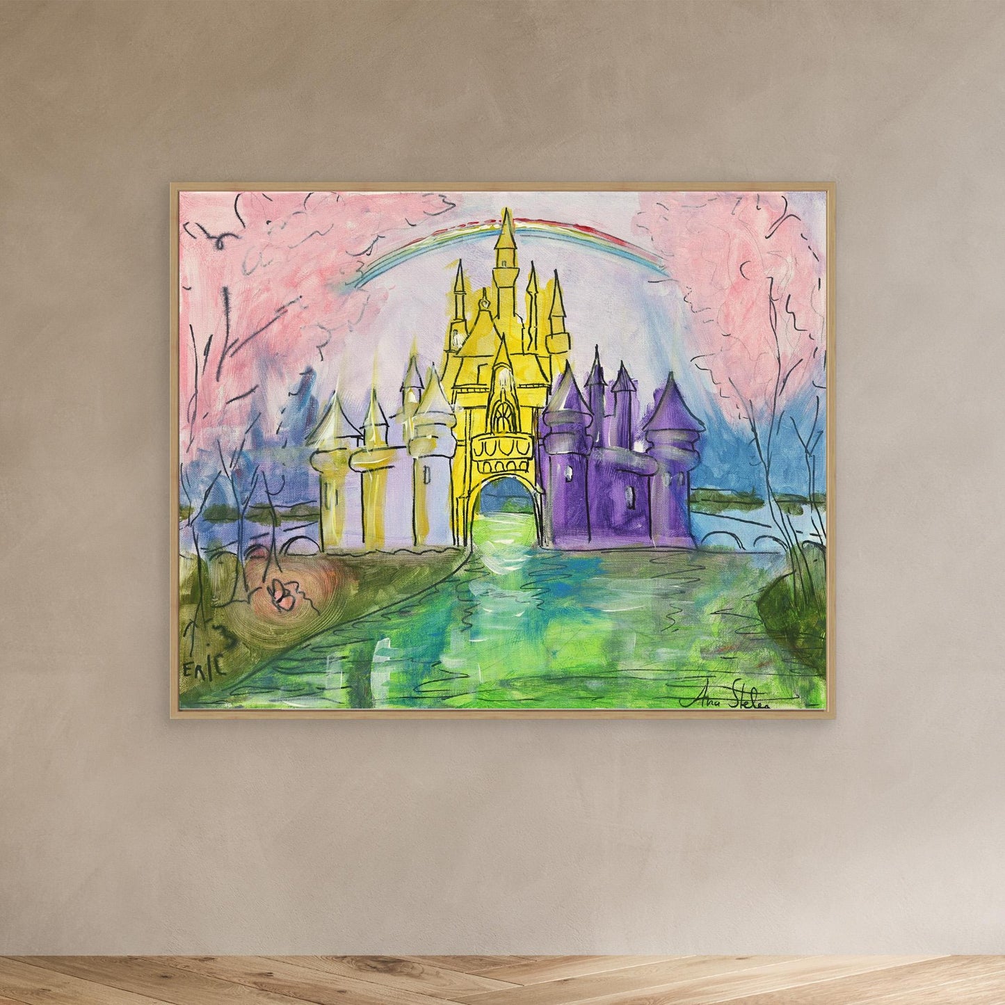 Art Print - Childhood Dream Castle