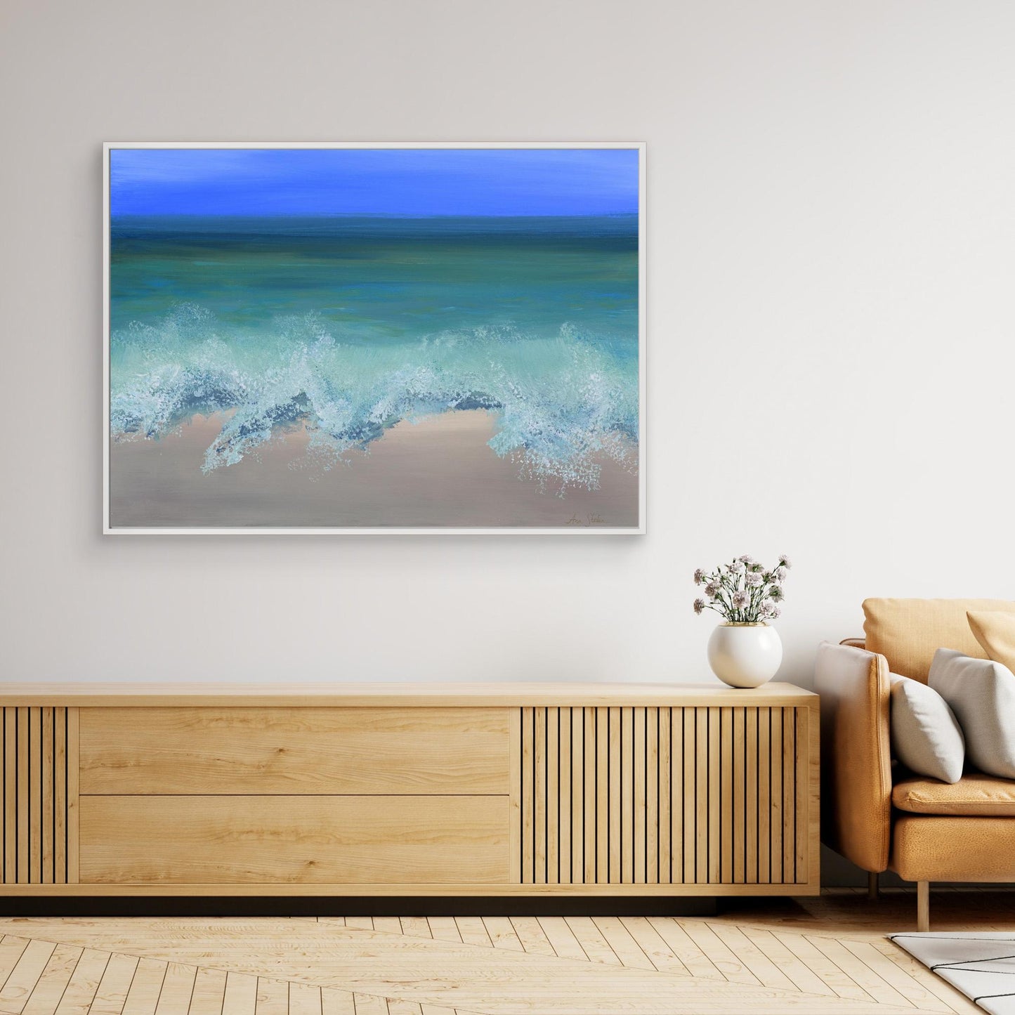 Art Print - Ocean waves on vacation