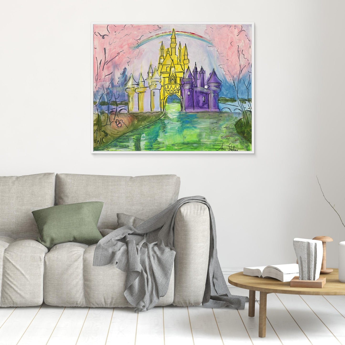 Art Print - Childhood Dream Castle
