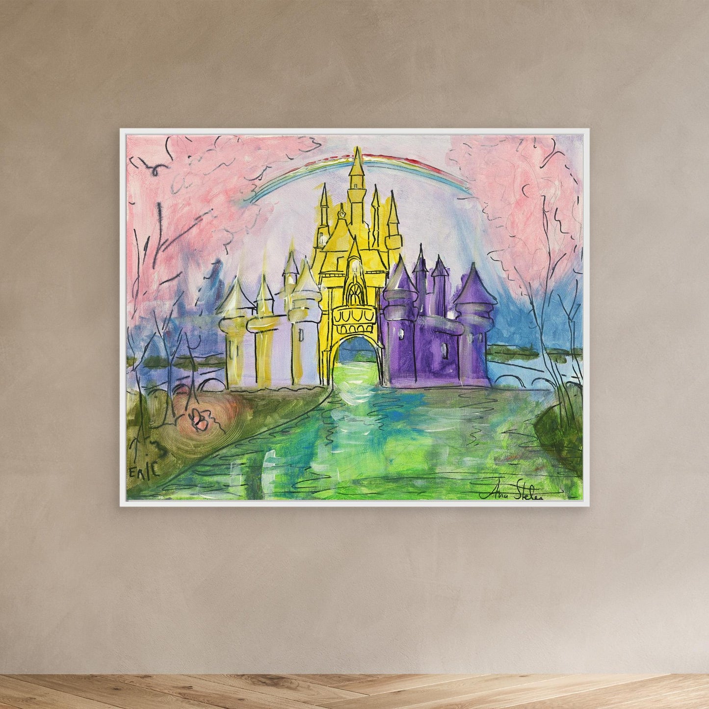 Art Print - Childhood Dream Castle