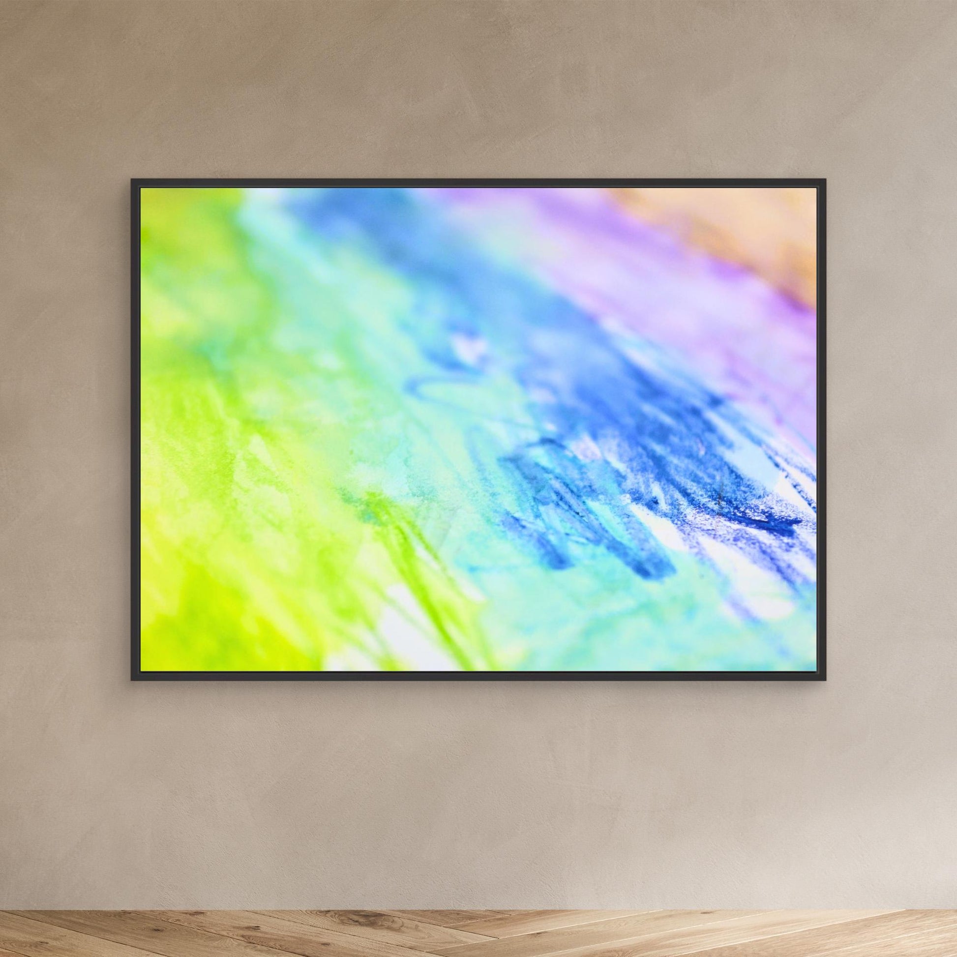 Art Print - Fantasy Rainbow Scribble 