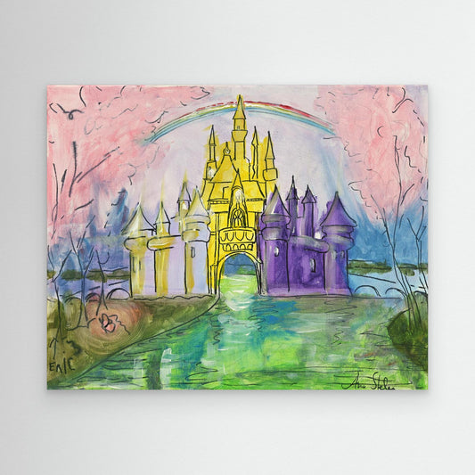 Art Print - Childhood Dream Castle