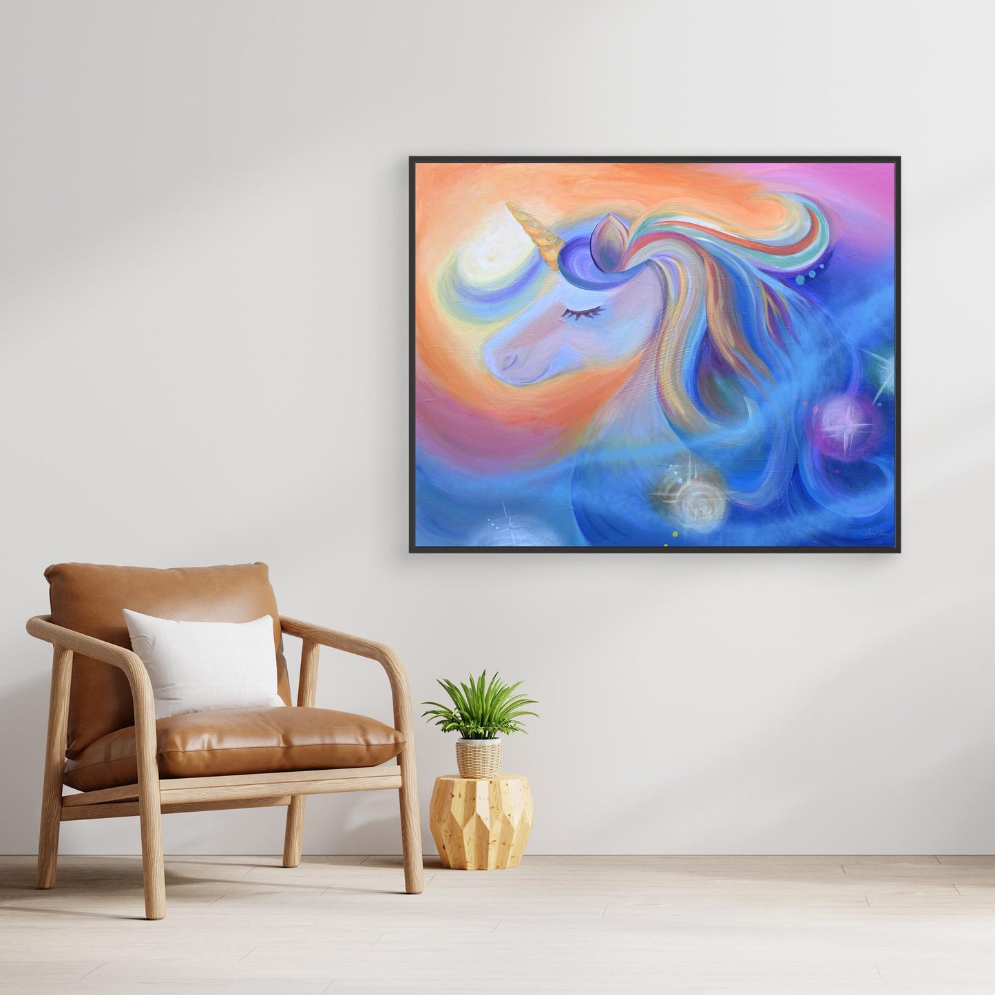 Art Print - Sweet dreams unicorn