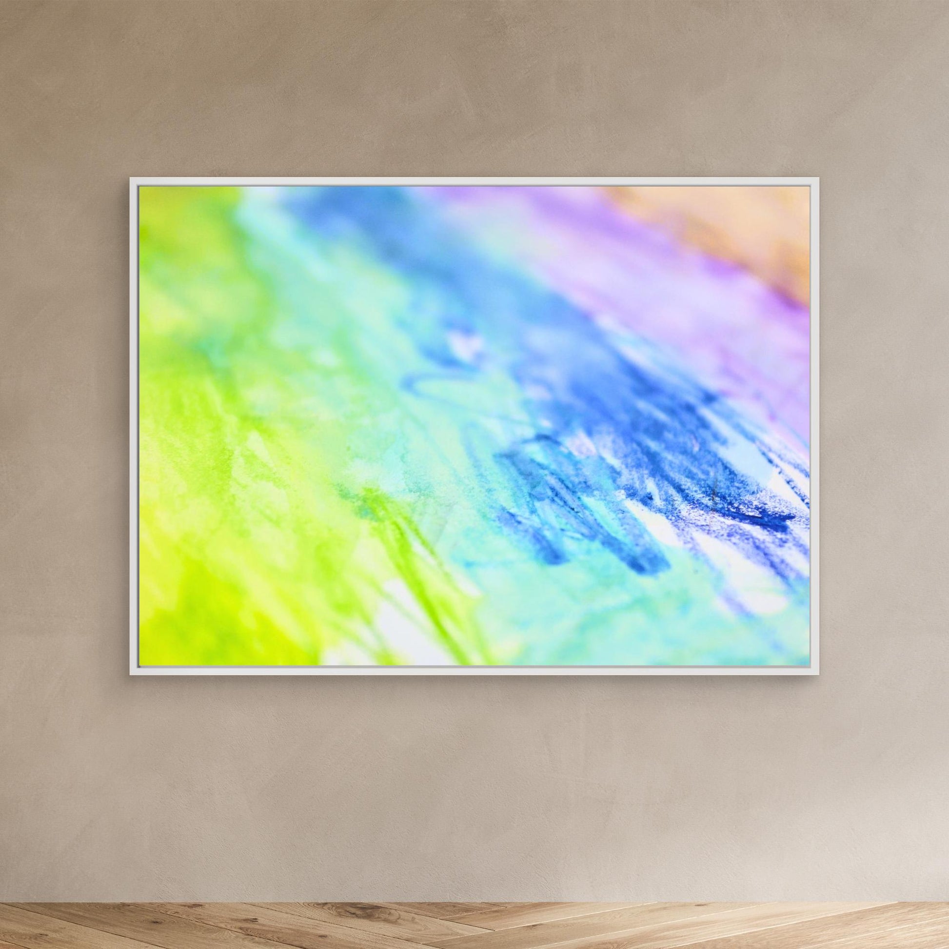 Art Print - Fantasy Rainbow Scribble 