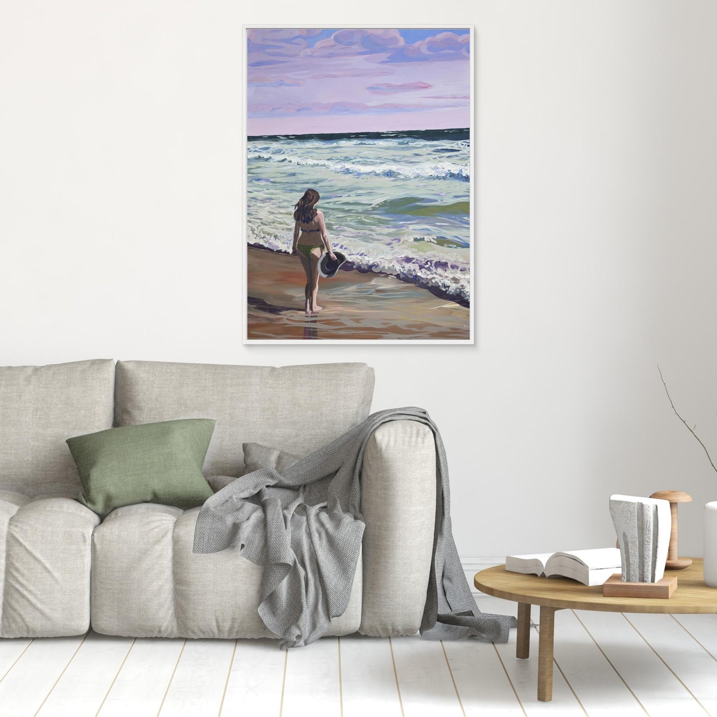 Art Print - Helen and the sea