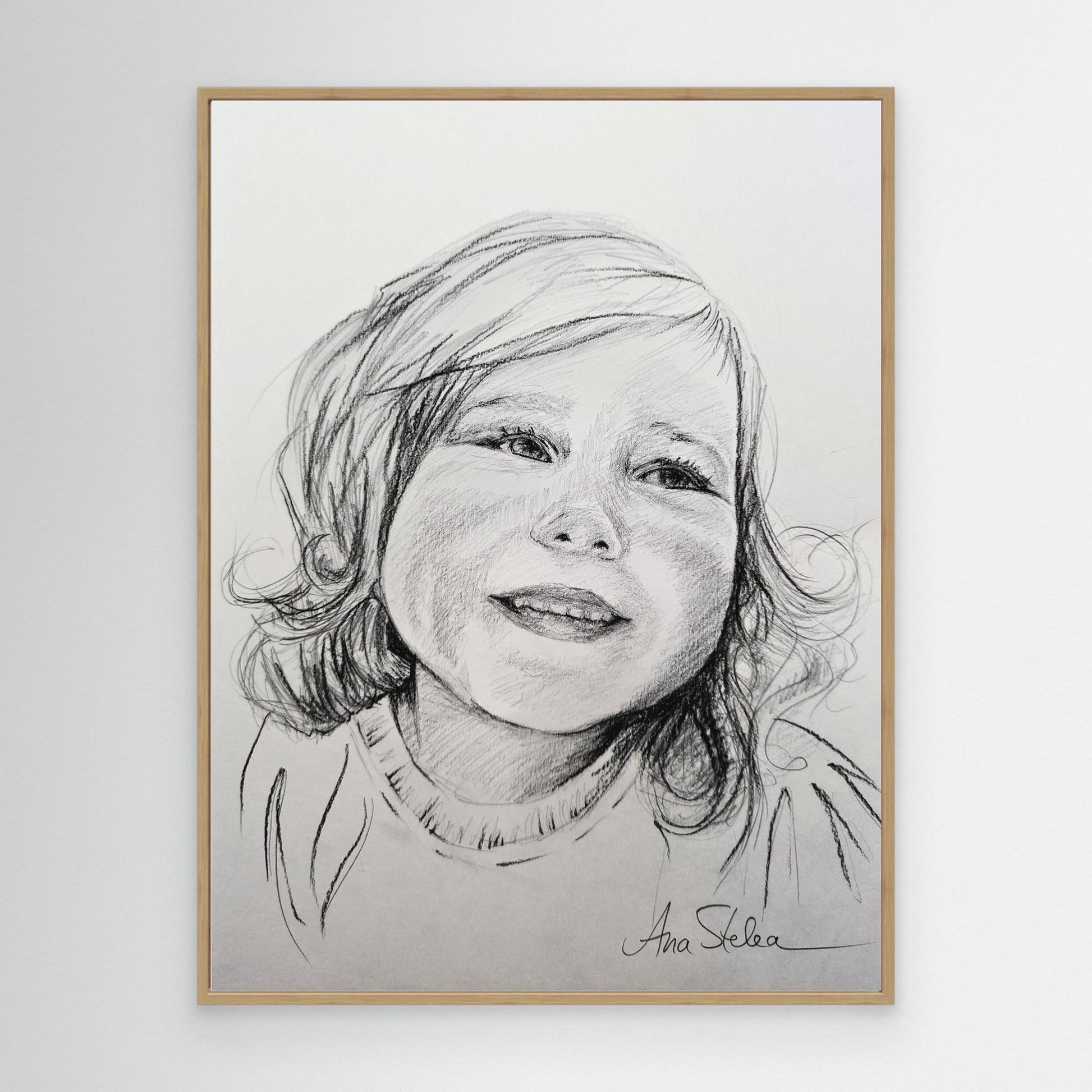 Art Print - Portrait of Julia