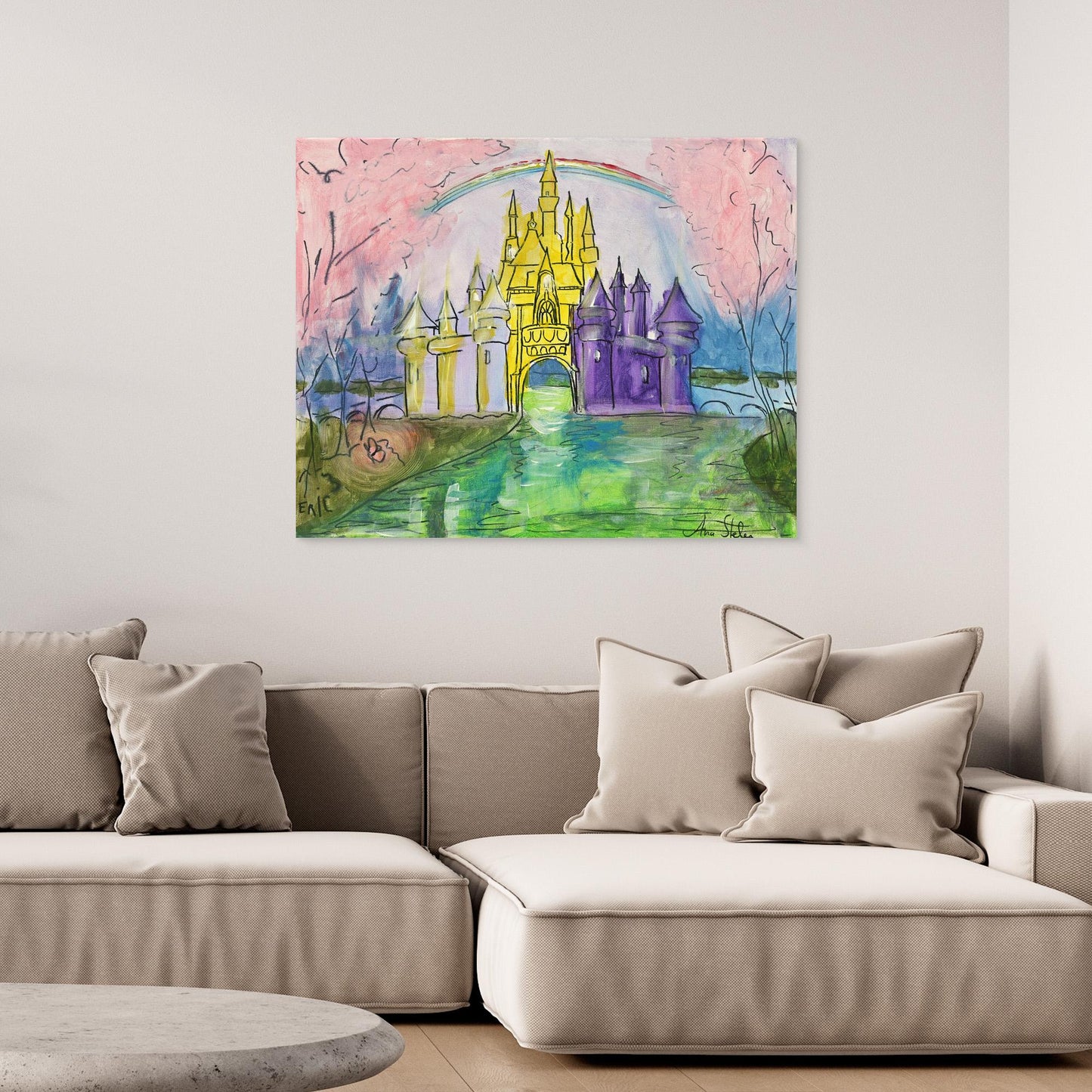 Art Print - Childhood Dream Castle