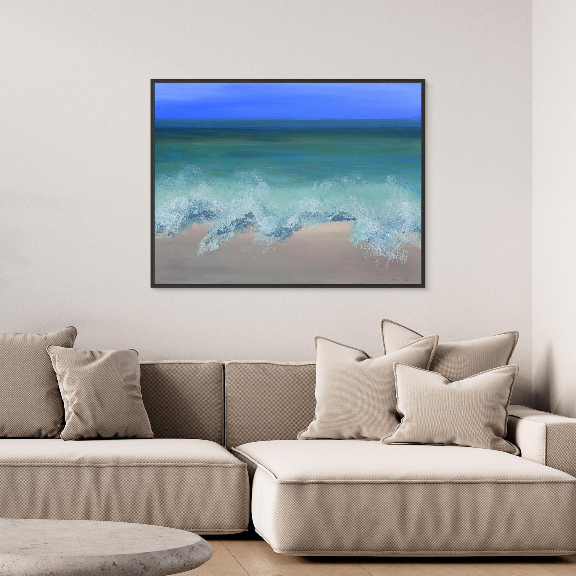 Art Print - Ocean Waves on Vacation