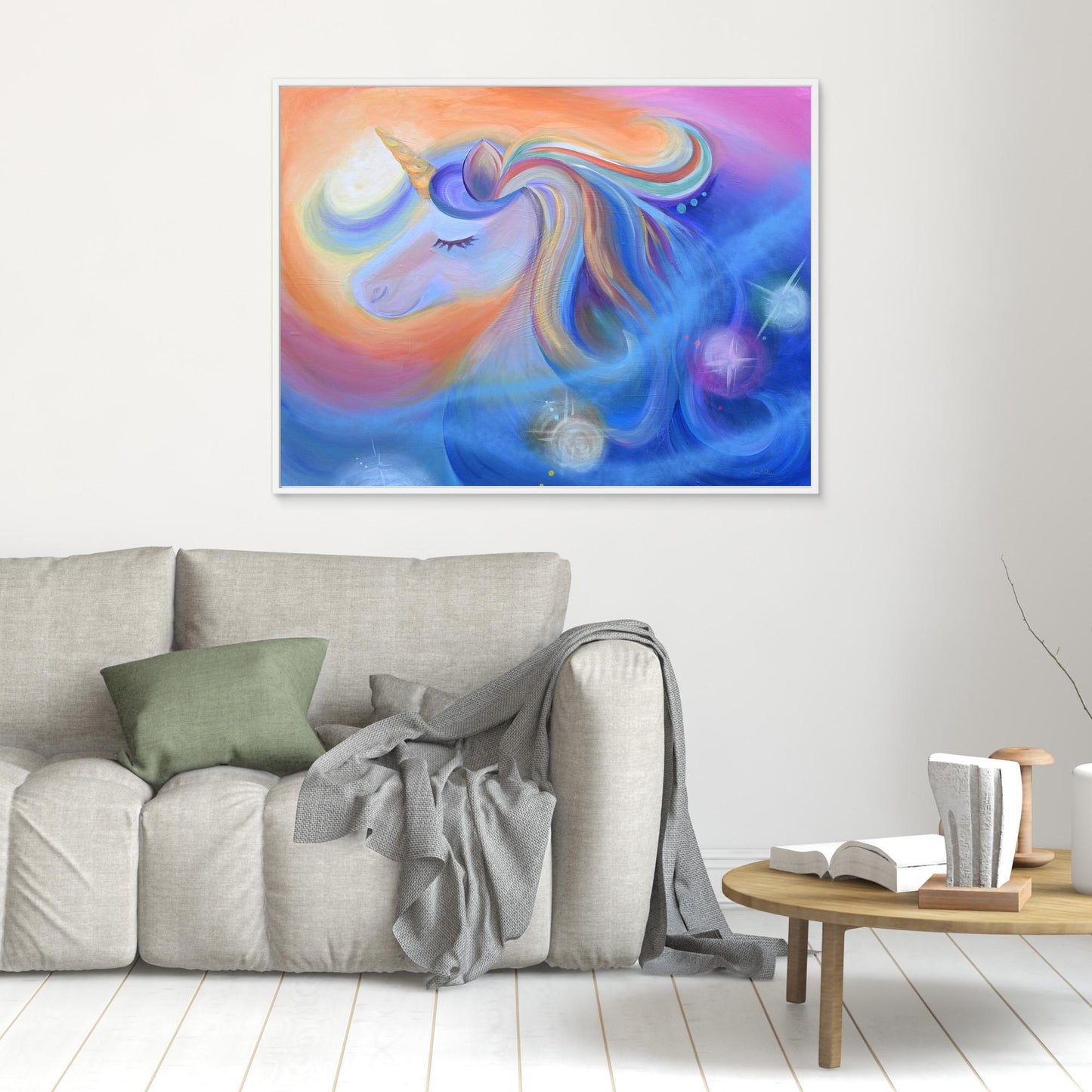 Art Print - Sweet dreams unicorn
